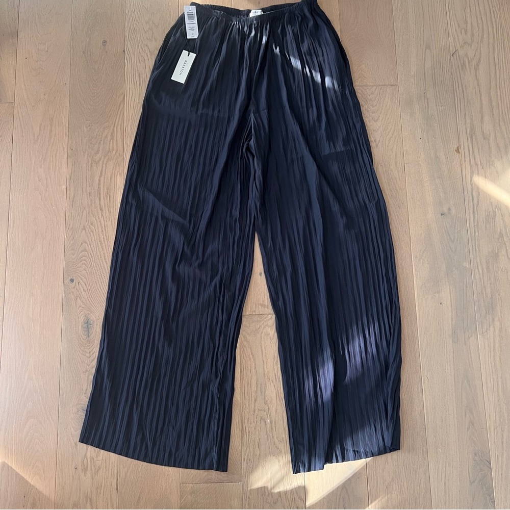 Aritzia Babaton Dark Night Navy Passageway Pant Small